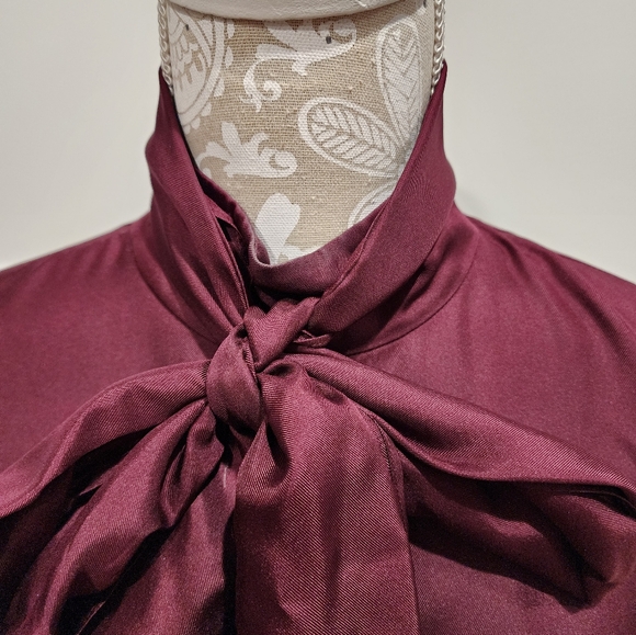 Ted Baker London Burgundy & Black Dress size 2 - Picture 9 of 9